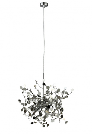 Светильник подвесной Crystal Lux GARDEN SP3 D400 CHROME фото 1