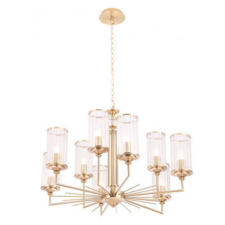 Люстра Crystal Lux GLORIA SP9 BRASS фото 3